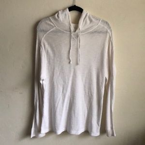 Men’s long sleeve/hooded thermal.